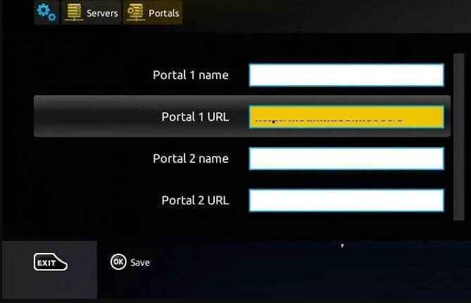  Enter Portal Name as Fox IPTV