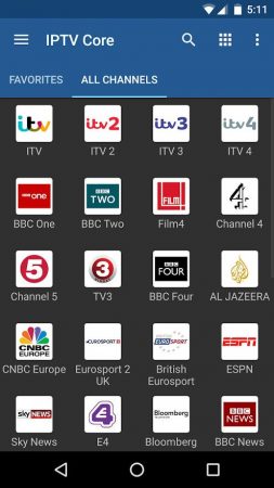 Access your Playlist in IPTV Core