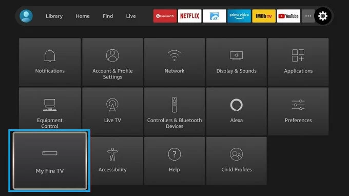 my fire tv to get ALKaicer IPTV