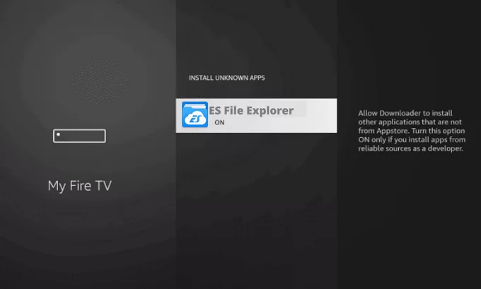 es file explorer