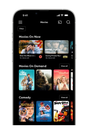 Ignite TV on iPhone