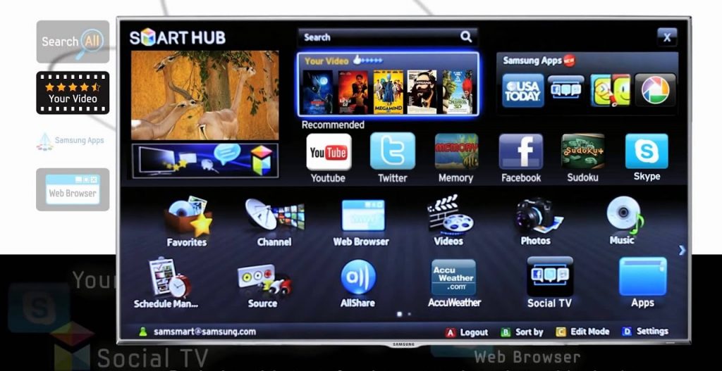 Samsung Smart Hub