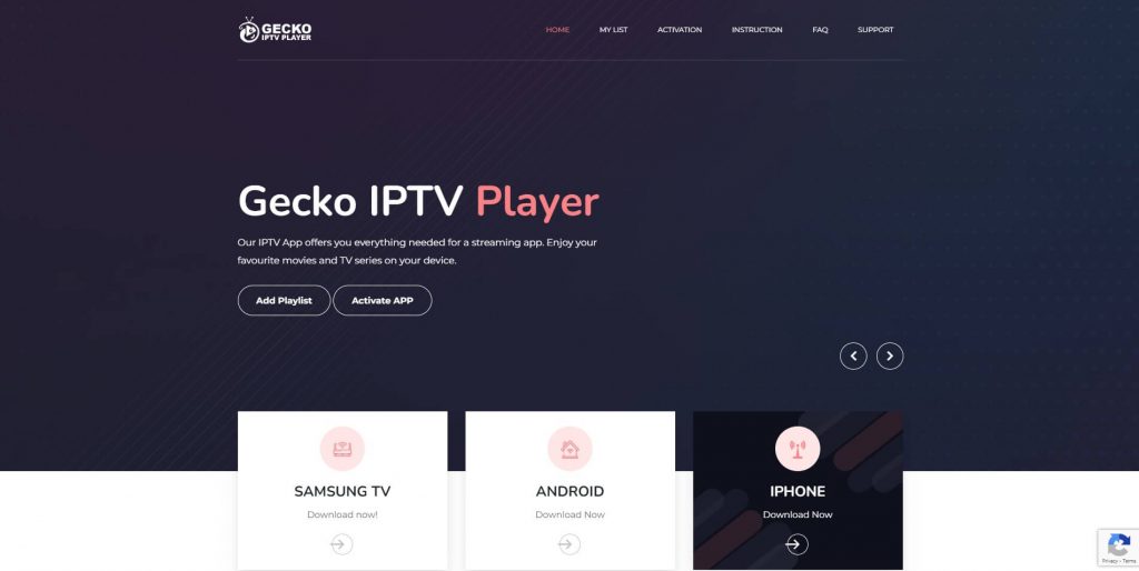  Gecko IPTV Player.