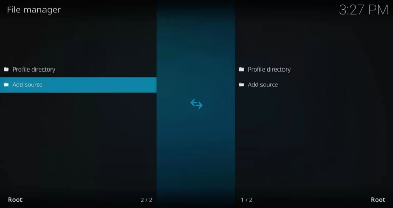 Add source option on Kodi to add IPTV Shqip.