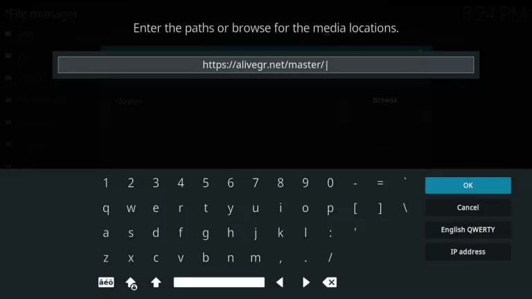 Give the APK file like on kodi