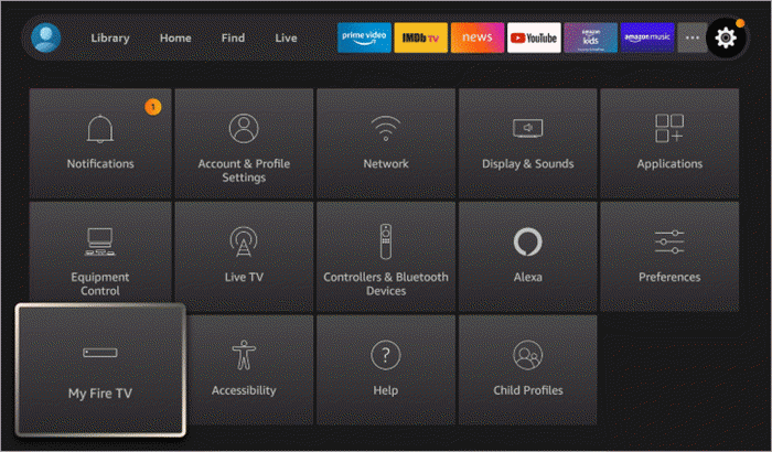 My Fire TV - IPTV on Hisense Smart TV