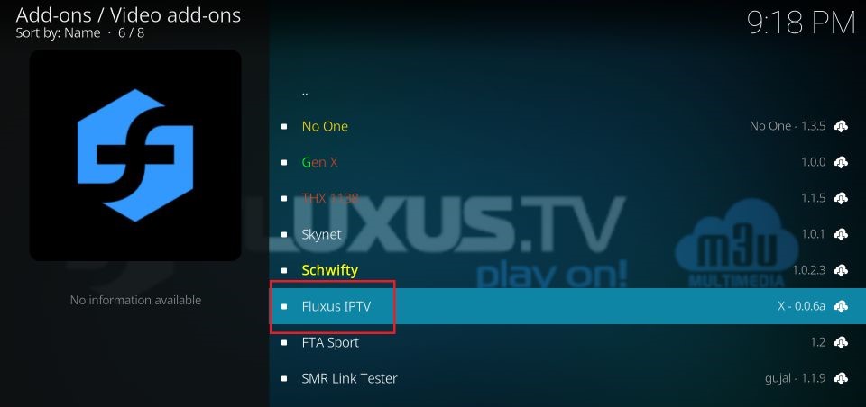 Fluxus IPTV