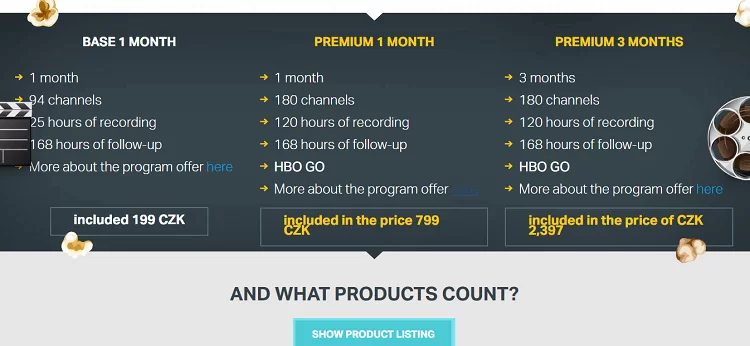 IPTV zdarma plans