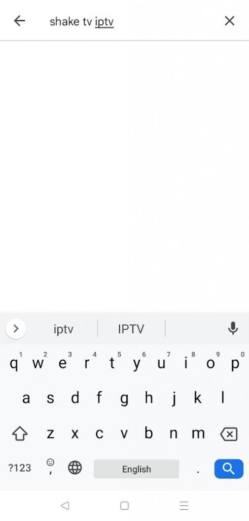 Shake TV IPTV Play Store