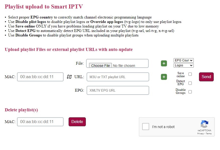 Play Clean IPTV on Smart IPTV app