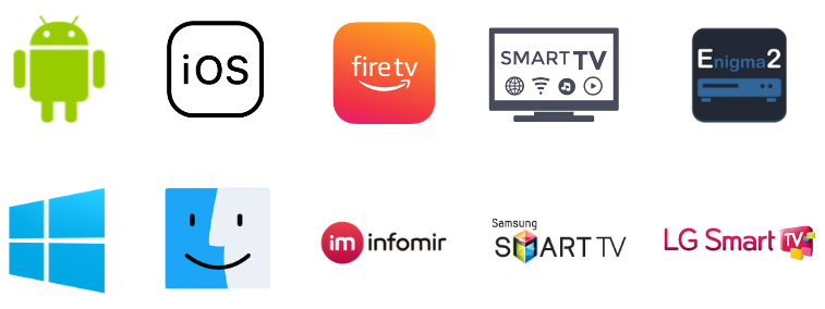 Clean IPTV - Supported Devices: Android, iOS, Firestick, Smart TV, Enigma2, Windows, Mac, MAG, Samsung & LG Smart TVs