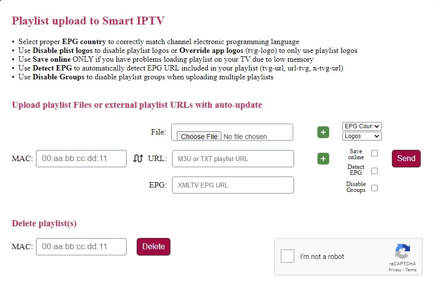 Smart IPTV app