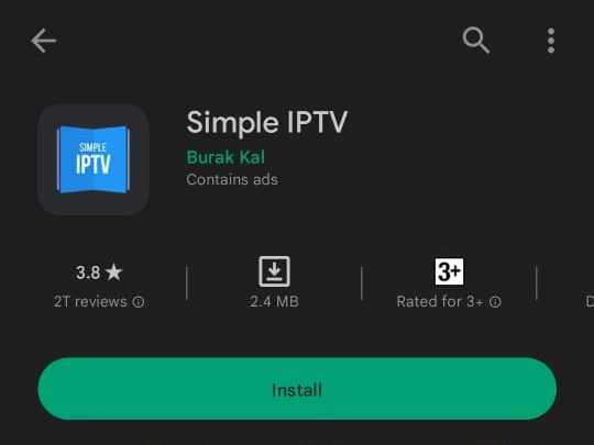 Simple IPTV Player 