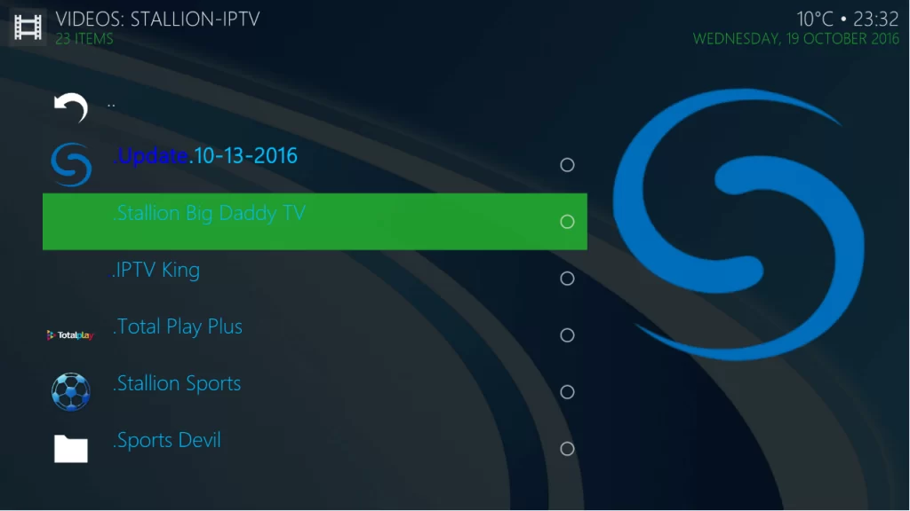 Stallion IPTV Add-on