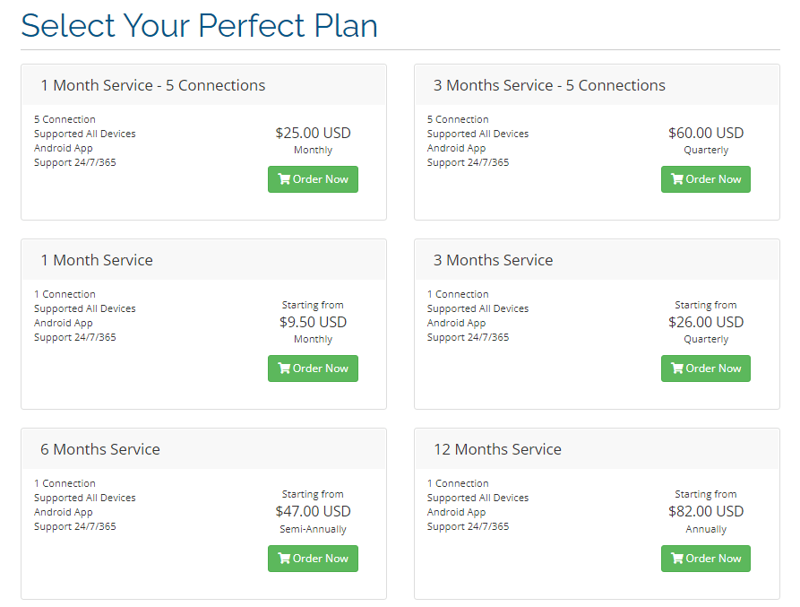 Select Expedite TV IPTV Plan