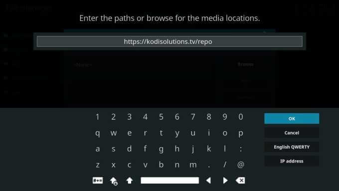 Enter KS Hosting IPTV repo URL