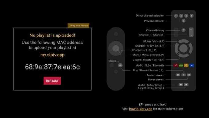 make a note of the MAC Address