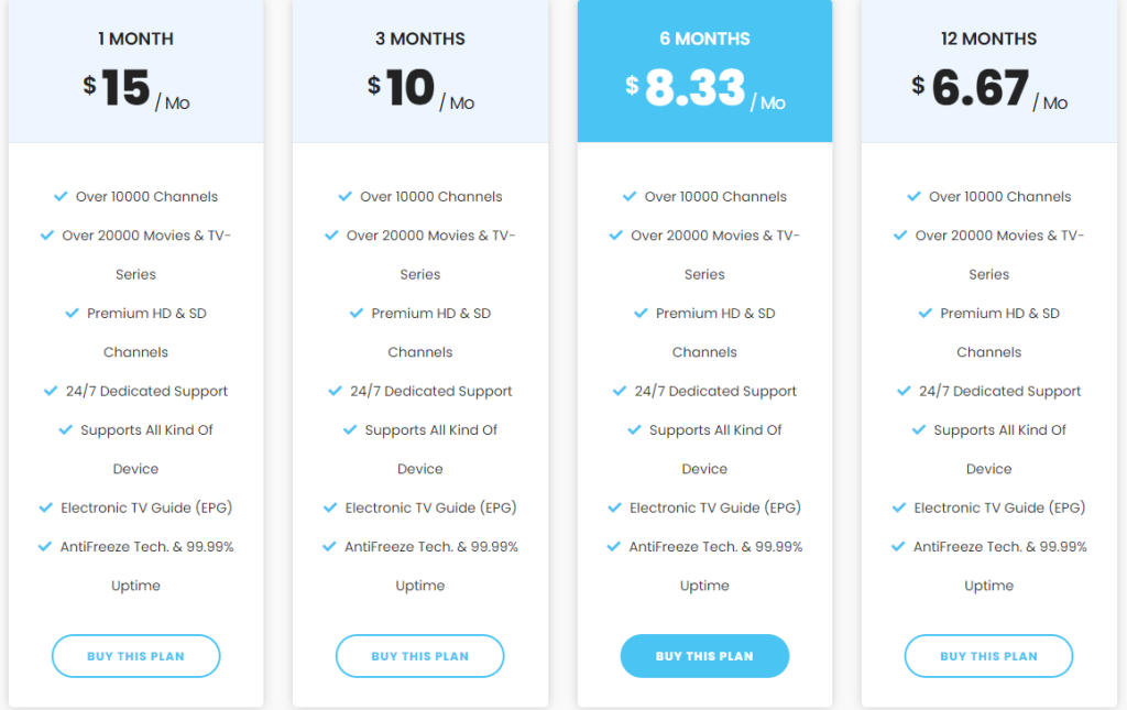 select the Buy This Plan button