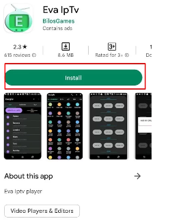 Install Eva IpTv