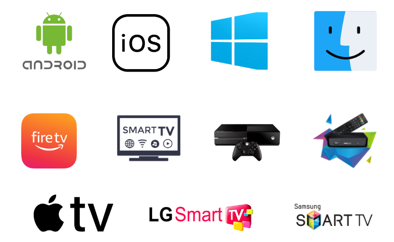 Compatible Devices of URSA IPTV