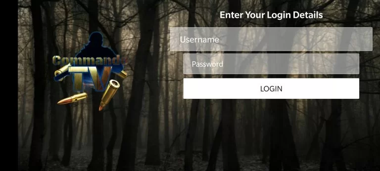  log in to Commando IPTV