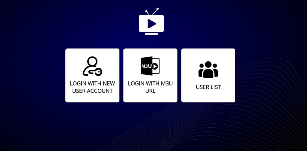 Login to IPTV Stream Player