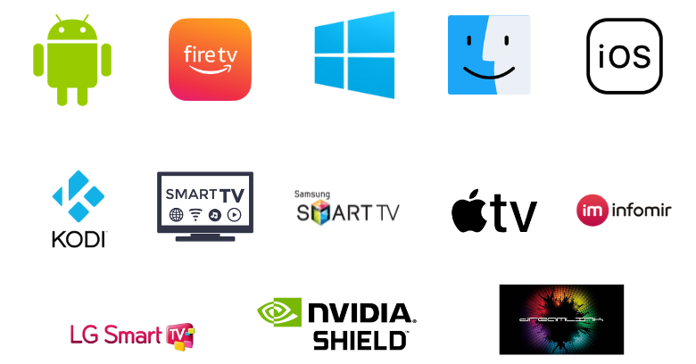 Compatible Devices of Lex IPTV